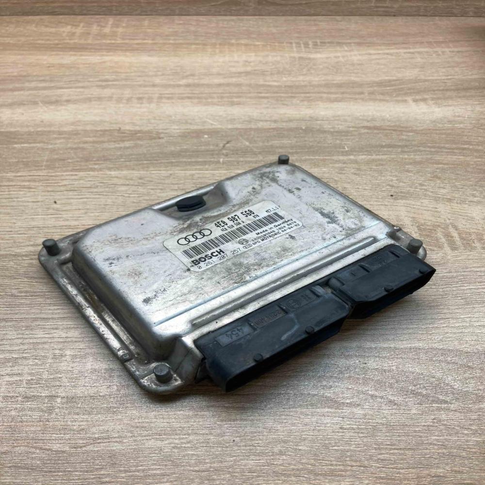 4E0907560 0261207257  Engine control unit/module ECU Audi A8 S8 D3 4E