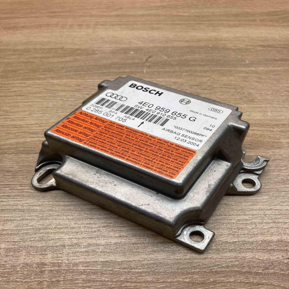 4E0959655G 0285001705  Airbag control unit/module Audi A8 S8 D3 4E