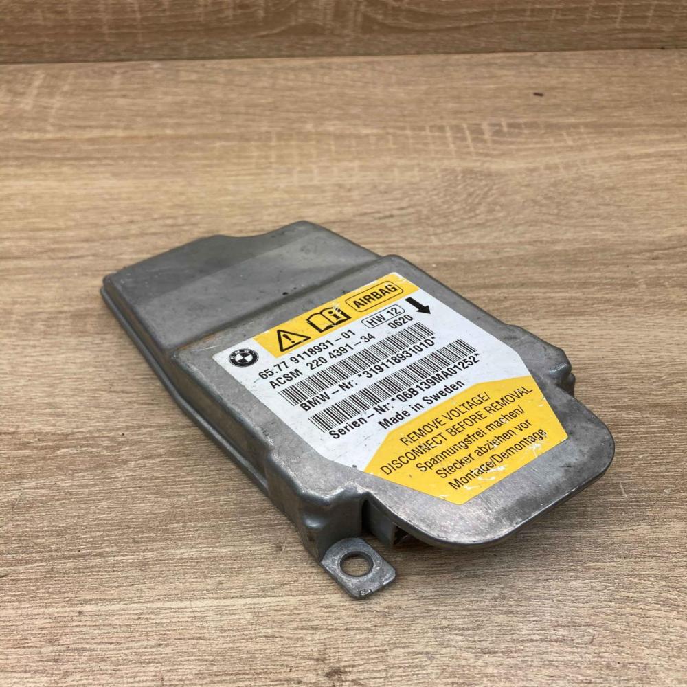 9118931 2204391  Airbag control unit/module BMW 5 E60 E61