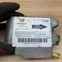 24416704 5WK42978 With Plug Airbag control unit/module Opel Zafira A