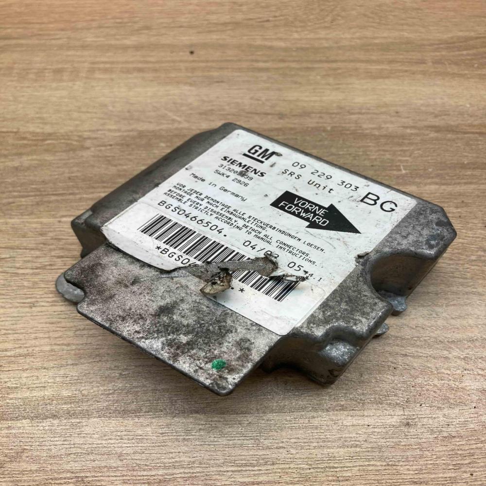 09229303 5WK42926 Used Airbag control unit/module Opel Zafira A