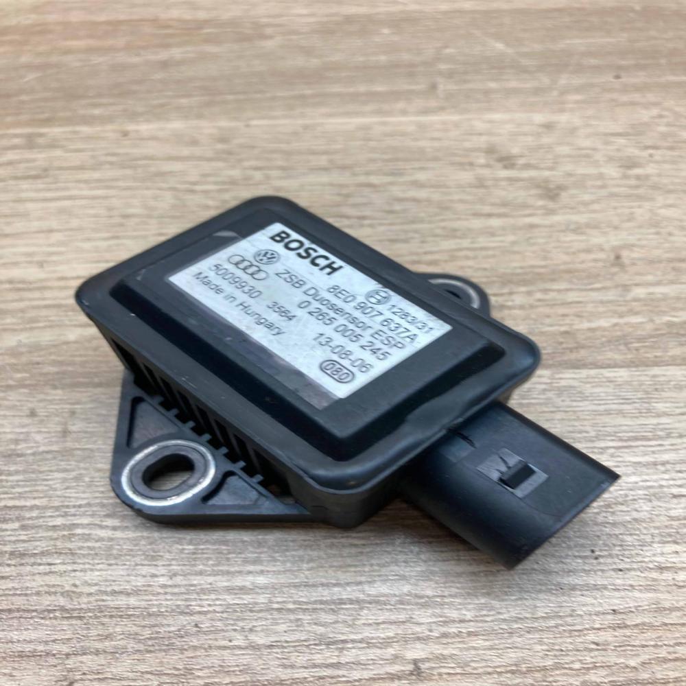 8E0907637A 0265005245 3564 ESP acceleration yaw rate sensor Audi A4 S4 B6 8E 8H