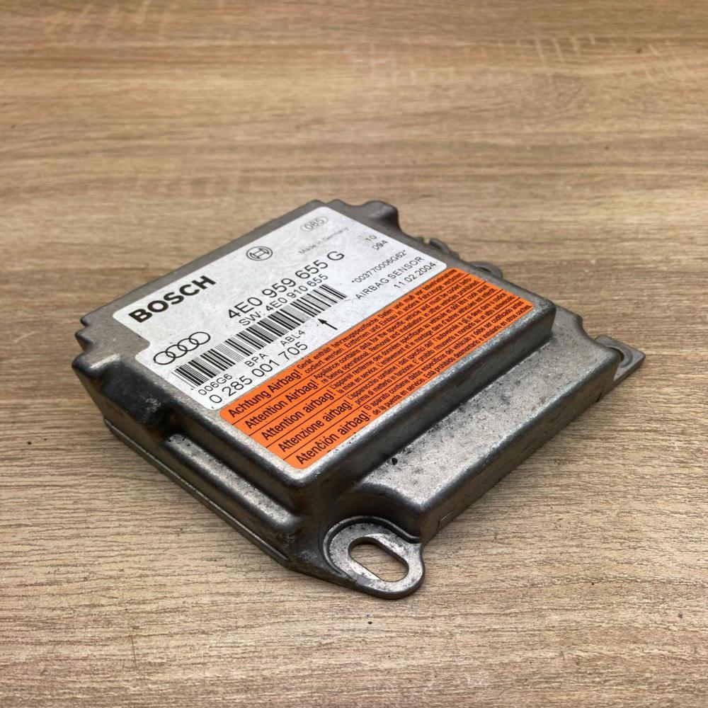 4E0959655G 0285001705 006G6 Airbag control unit/module Audi A8 S8 D3 4E