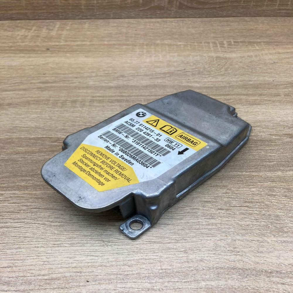 9114215 2204391  Airbag control unit/module BMW 5 E60 E61