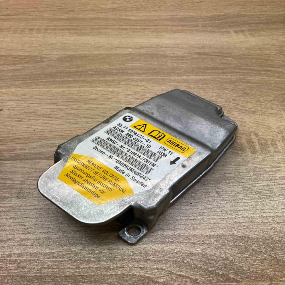 6978373 2204391 10  Airbag control unit/module BMW 5 E60 E61