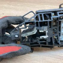 7332267 143897 10  Rear door exterior handle/bracket BMW 3 F30 F35 F31