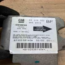 09229302 5WK42925 Air BF Airbag control unit/module Opel Astra G