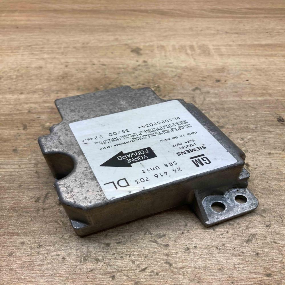 24416703 5WK42977 Air Airbag control unit/module Opel Astra G