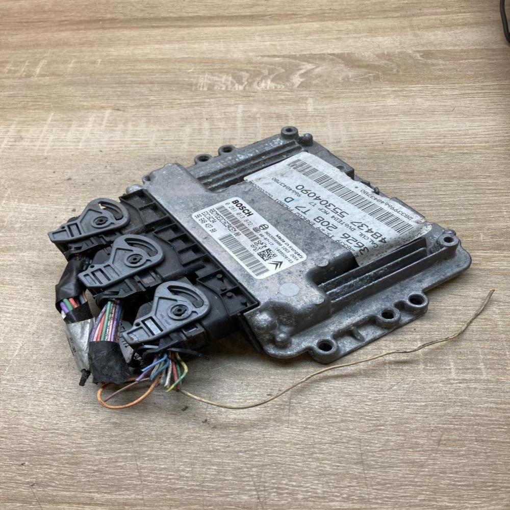 9664843780 0281013872  Engine control unit/module ECU Peugeot 308