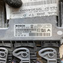 9664843780 0281013872  Engine control unit/module ECU Peugeot 308
