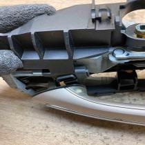 7187228 7175732  Rear door exterior handle/bracket BMW 7 F01 F02 F03 F04