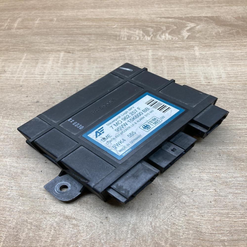 7MO962257F 95VW 15K600 BB 5WK4555 Comfort/convenience module Seat Alhambra (Mk1)