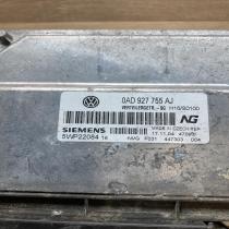 0AD927755AJ 5WP2208416  Gearbox control unit/module Volkswagen Touareg I