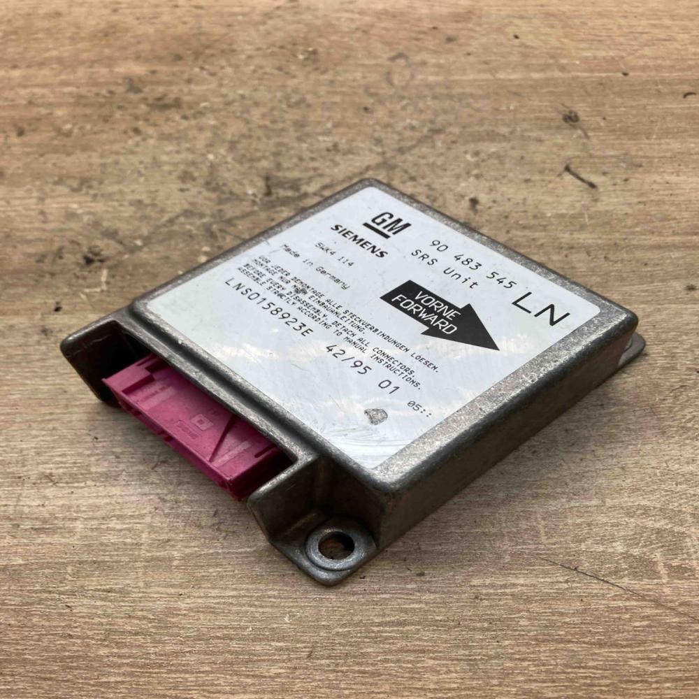 90483545 5WK4114 LN Airbag control unit/module Opel Corsa B