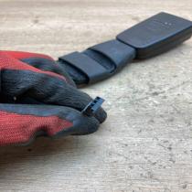 7243275 B110113X  Rear seatbelt buckle BMW 5 F10 F11