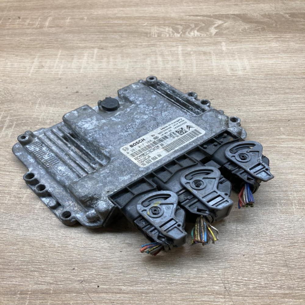 9666986880 0281017388  Engine control unit/module ECU Citroen C3