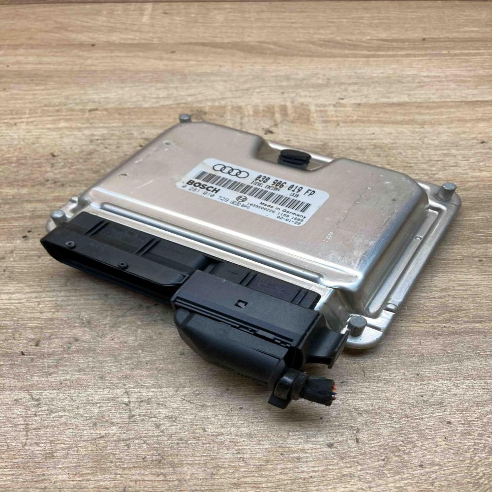 038906019FP 0281010729 Used Engine control unit/module ECU Audi A4 S4 B6 8E 8H