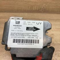 09180799 1923594 UY Used Airbag control unit/module Opel Astra G