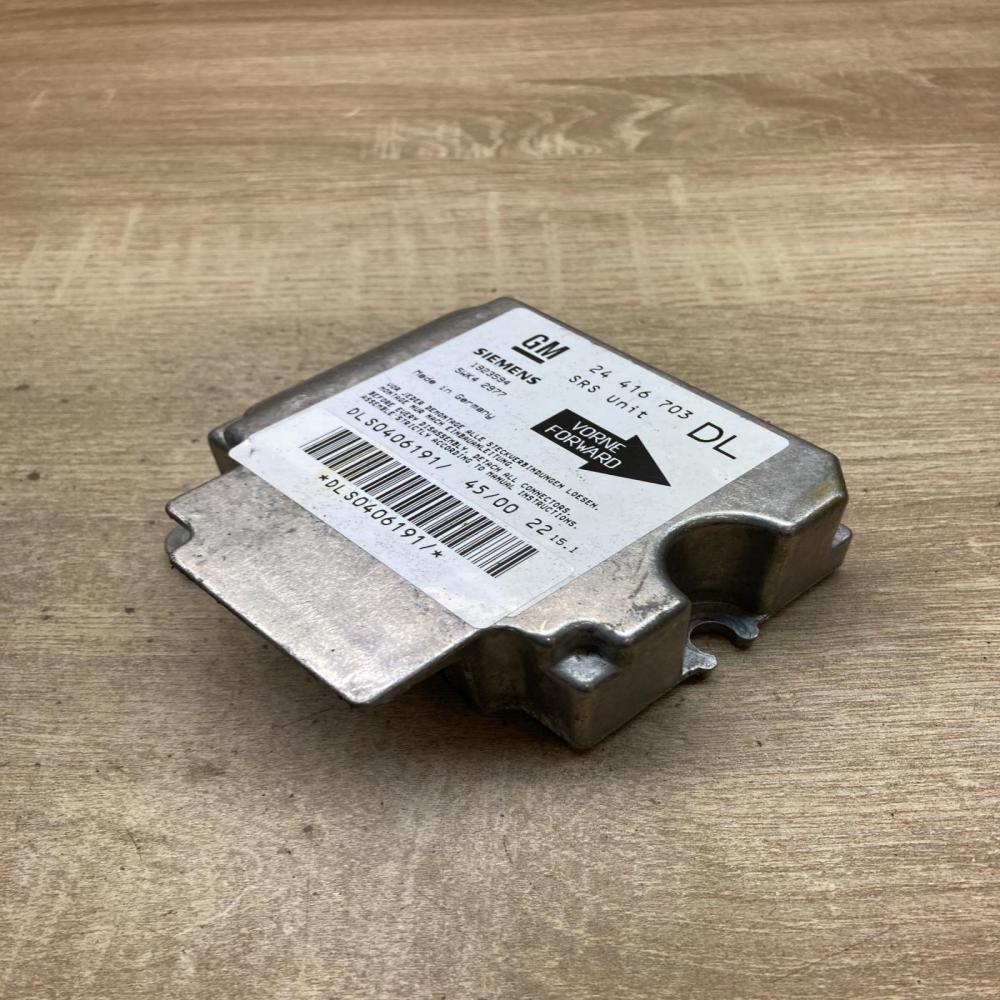 24416703 5WK42977 DL Airbag control unit/module Opel Astra G