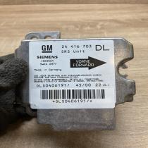 24416703 5WK42977 DL Airbag control unit/module Opel Astra G