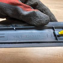 7263313 258918 10 Left Rear sill trim cover BMW 3 F30 F35 F31