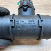 28164 27000 0281002447  Mass air flow meter Hyundai Santa Fe