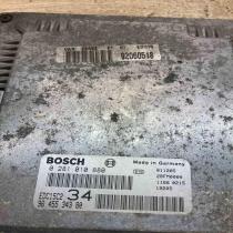 9645534380 0281010880 Used Engine control unit/module ECU Peugeot 607