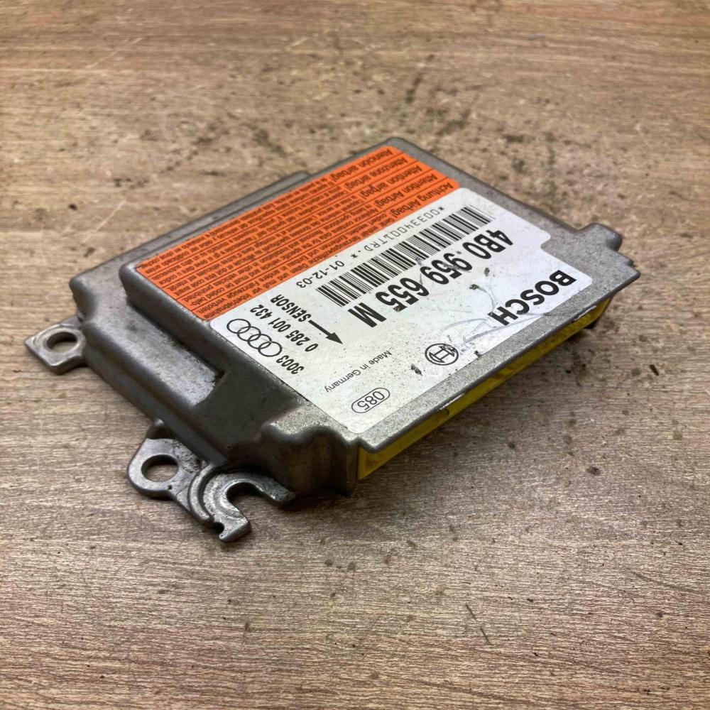 4B0959655M 0285001432 Main Airbag control unit/module Audi A6 S6 C5 4B