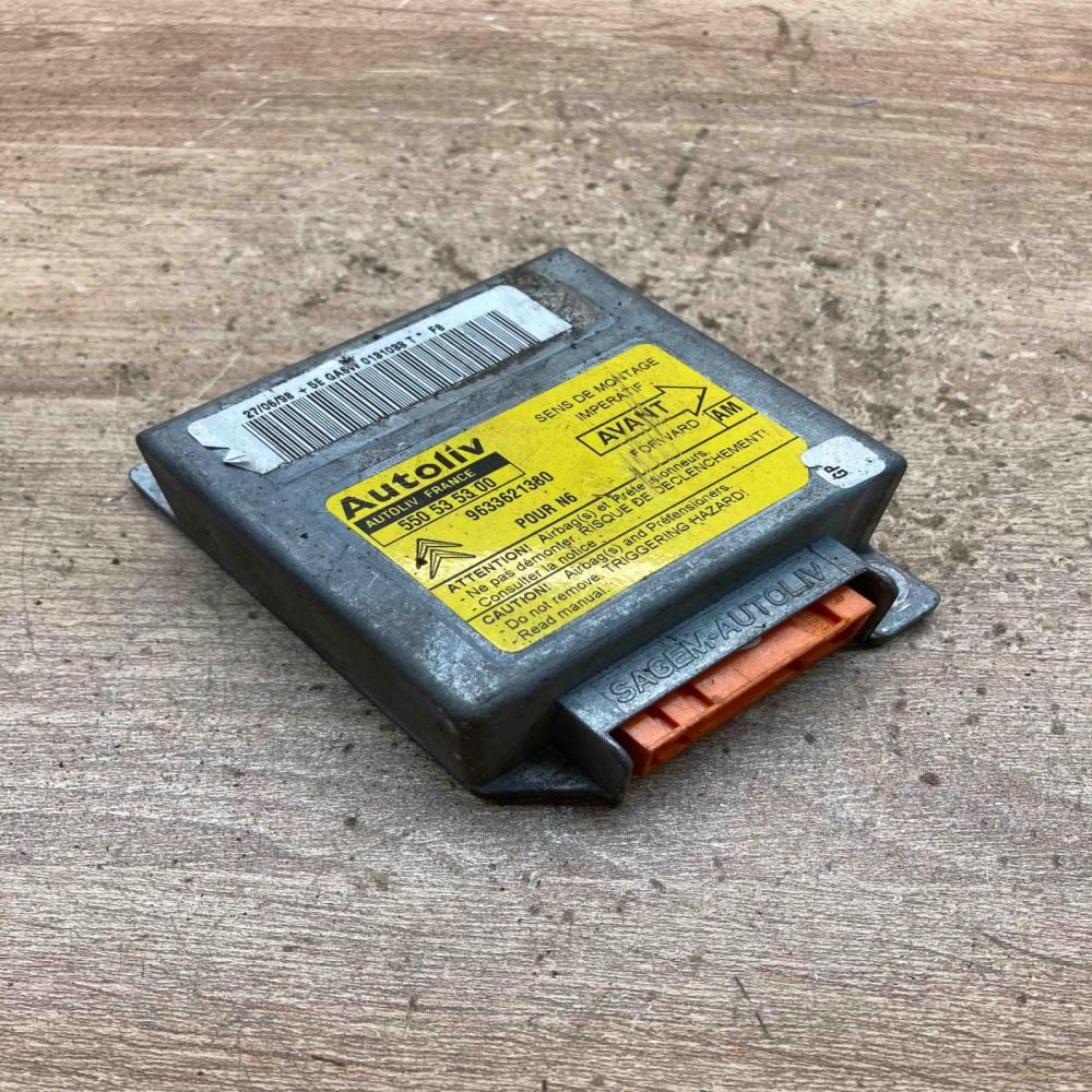 550535300 9633621380  Airbag control unit/module Citroen Xsara