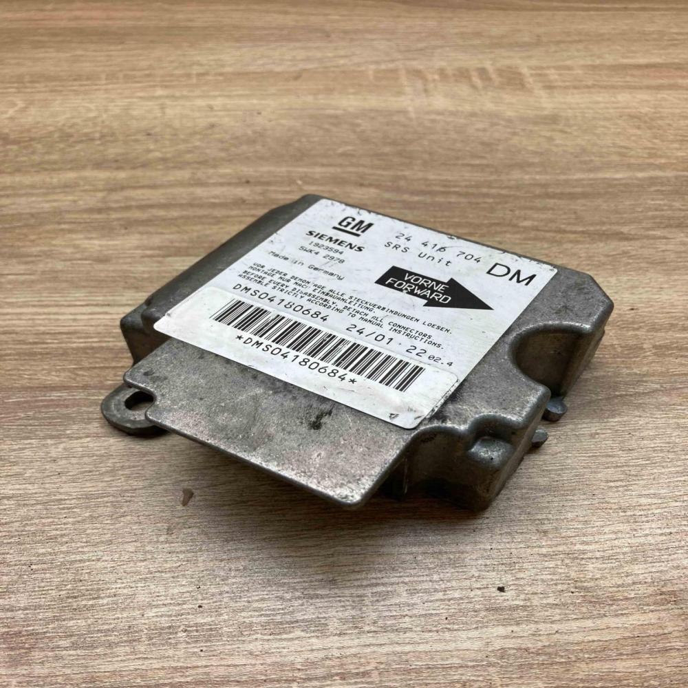 24416704 1923594 DM Airbag control unit/module Opel Zafira A
