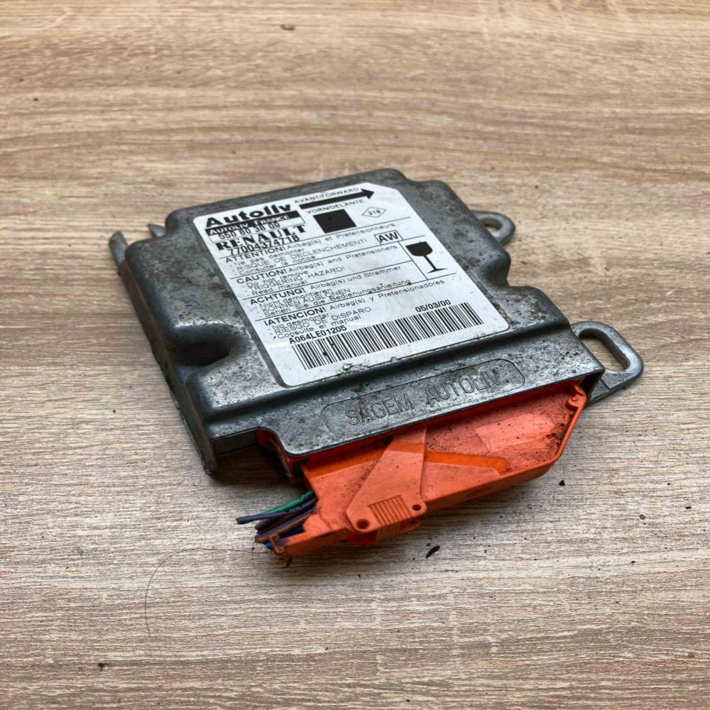 550803800 7700437471B  Airbag control unit/module Renault Scenic I