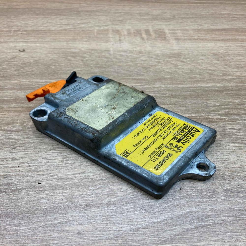 550666100 9643400580  Airbag control unit/module Peugeot 206