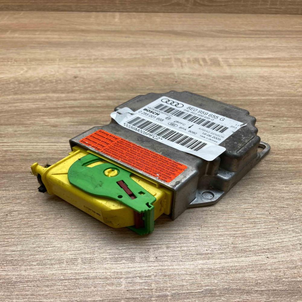 8E0959655G 0285001668 Main Airbag control unit/module Audi A4 S4 B7 8E 8H