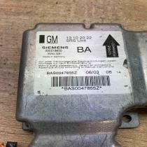13102022 330518650 BA Airbag control unit/module Opel Vectra C
