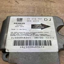 24416701 5WK42975 Used Airbag control unit/module Opel Vectra B