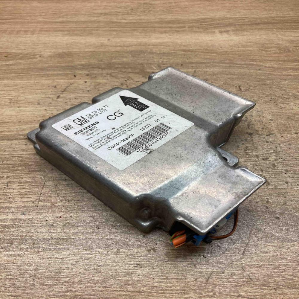 13159977 5WK43471  Airbag control unit/module Opel Signum