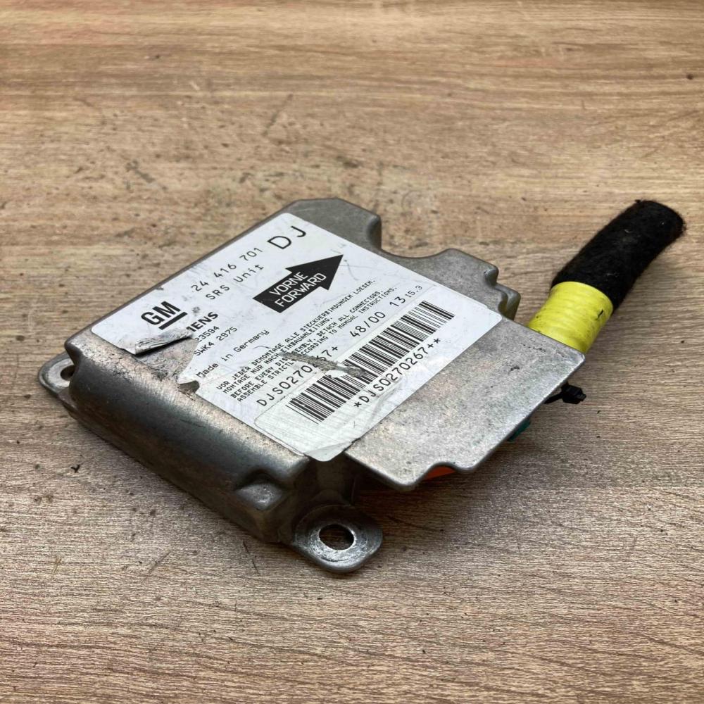 24416701 5WK42975 DJ Airbag control unit/module Opel Vectra B