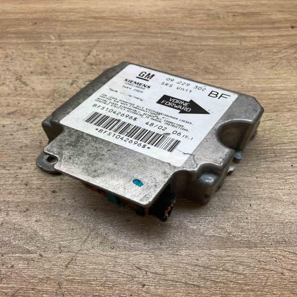 09229302 5WK42925 BF Airbag control unit/module Opel Astra G