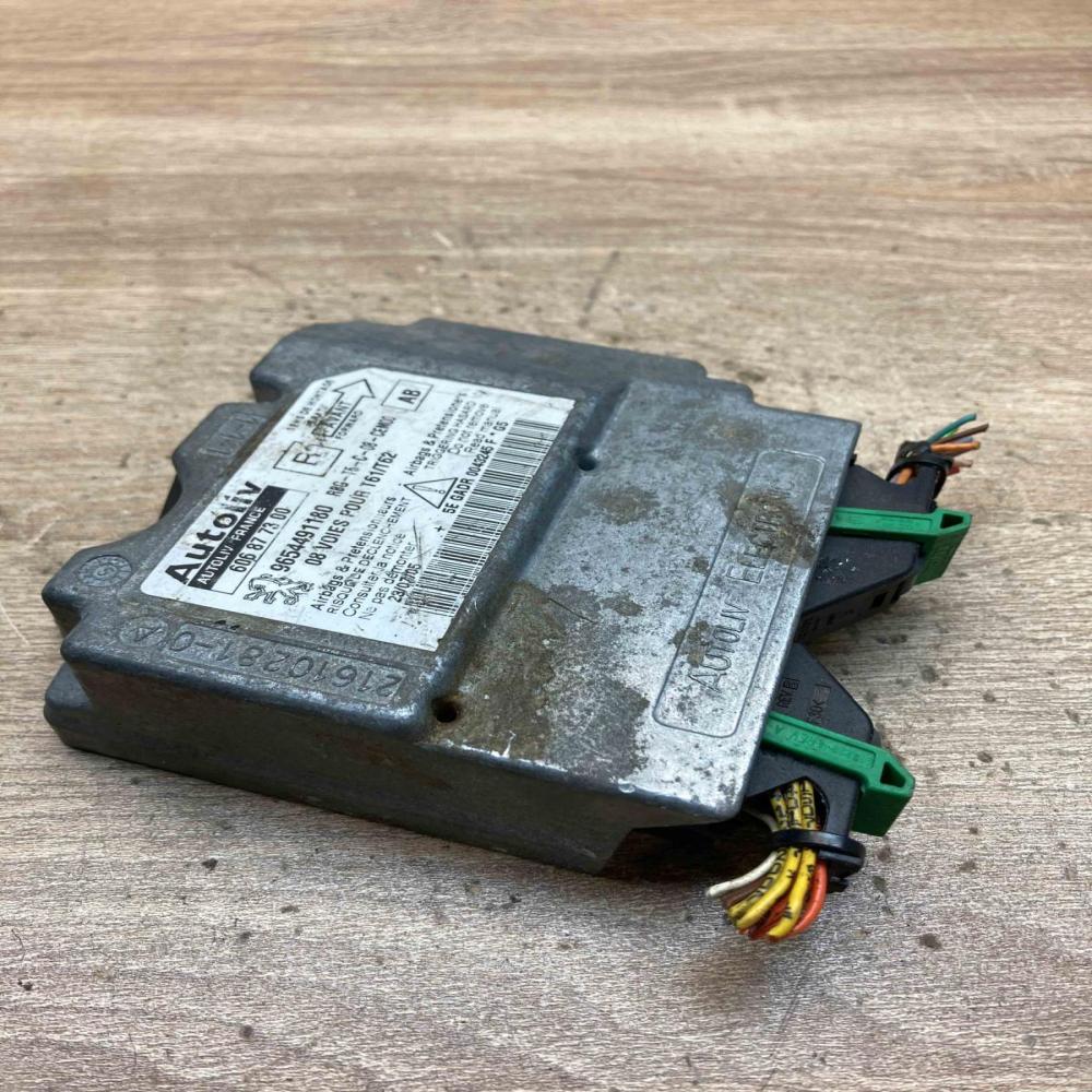 606877300 9654491180  Airbag control unit/module Peugeot 307