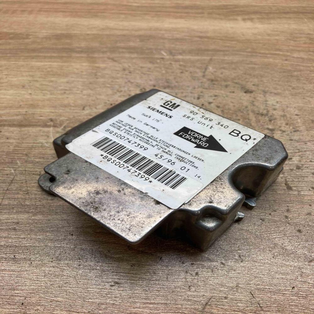 90569340 5WK4175 BQ Airbag control unit/module Opel Vectra B