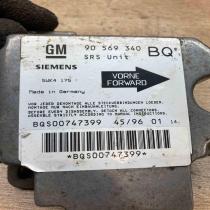 90569340 5WK4175 BQ Airbag control unit/module Opel Vectra B