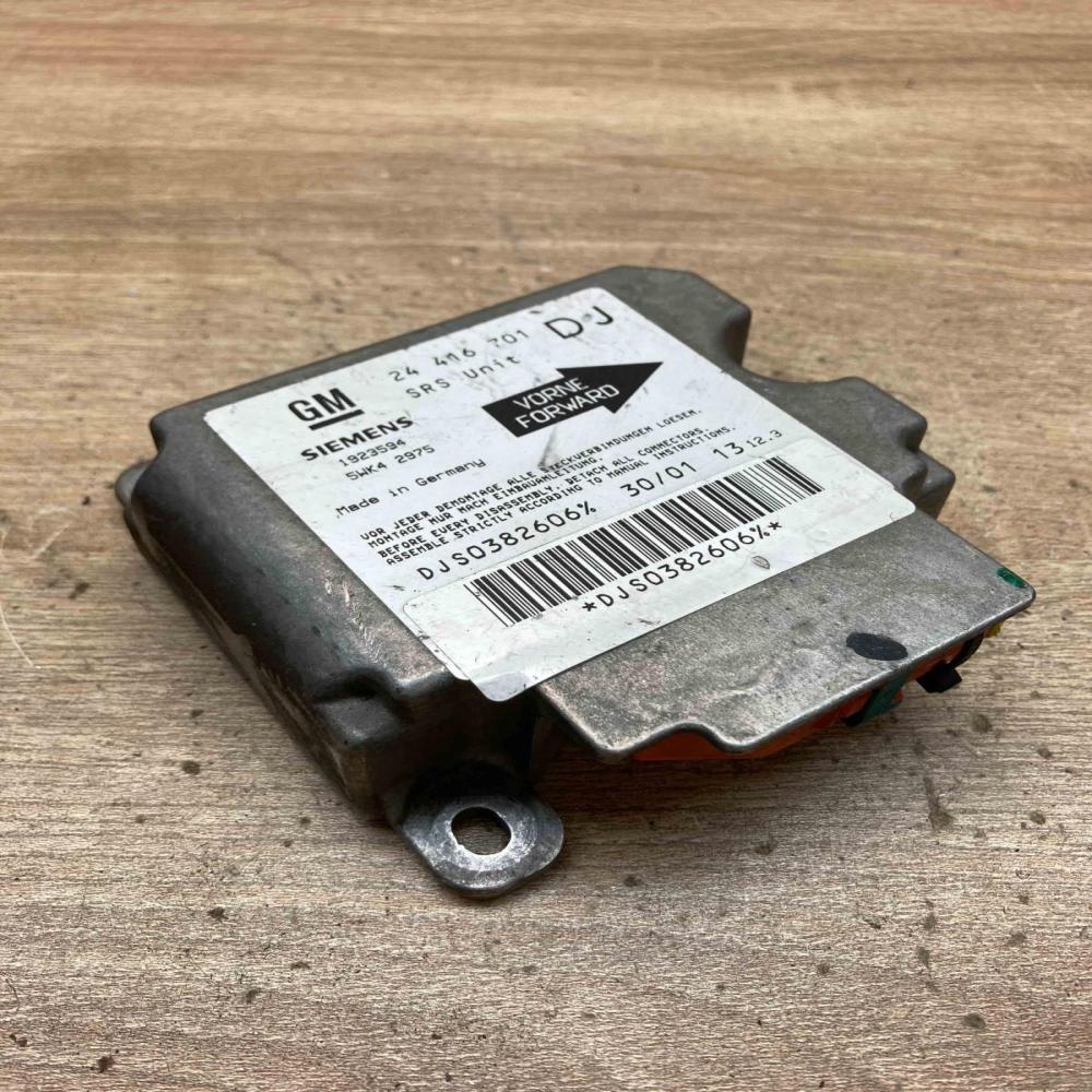 24416701 5WK42975 DJ Airbag control unit/module Opel Vectra B
