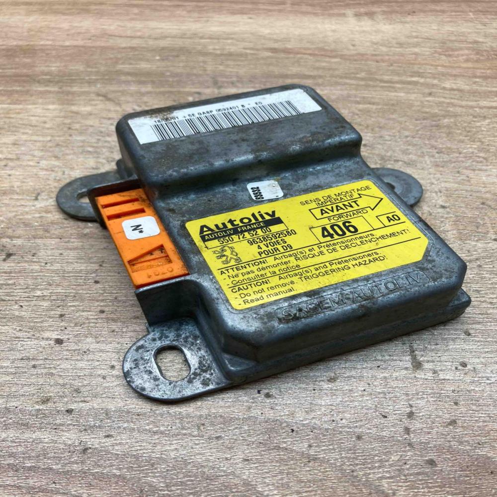 550725200 9638592580 Used Airbag control unit/module Peugeot 406
