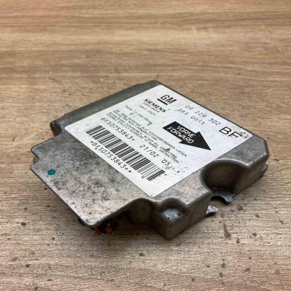 09229302 330518650 BF Airbag control unit/module Opel Astra G