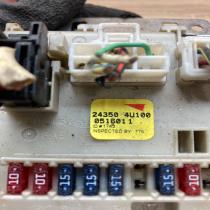 24350 4U100 051601 1  Fuse box set Nissan Almera Tino