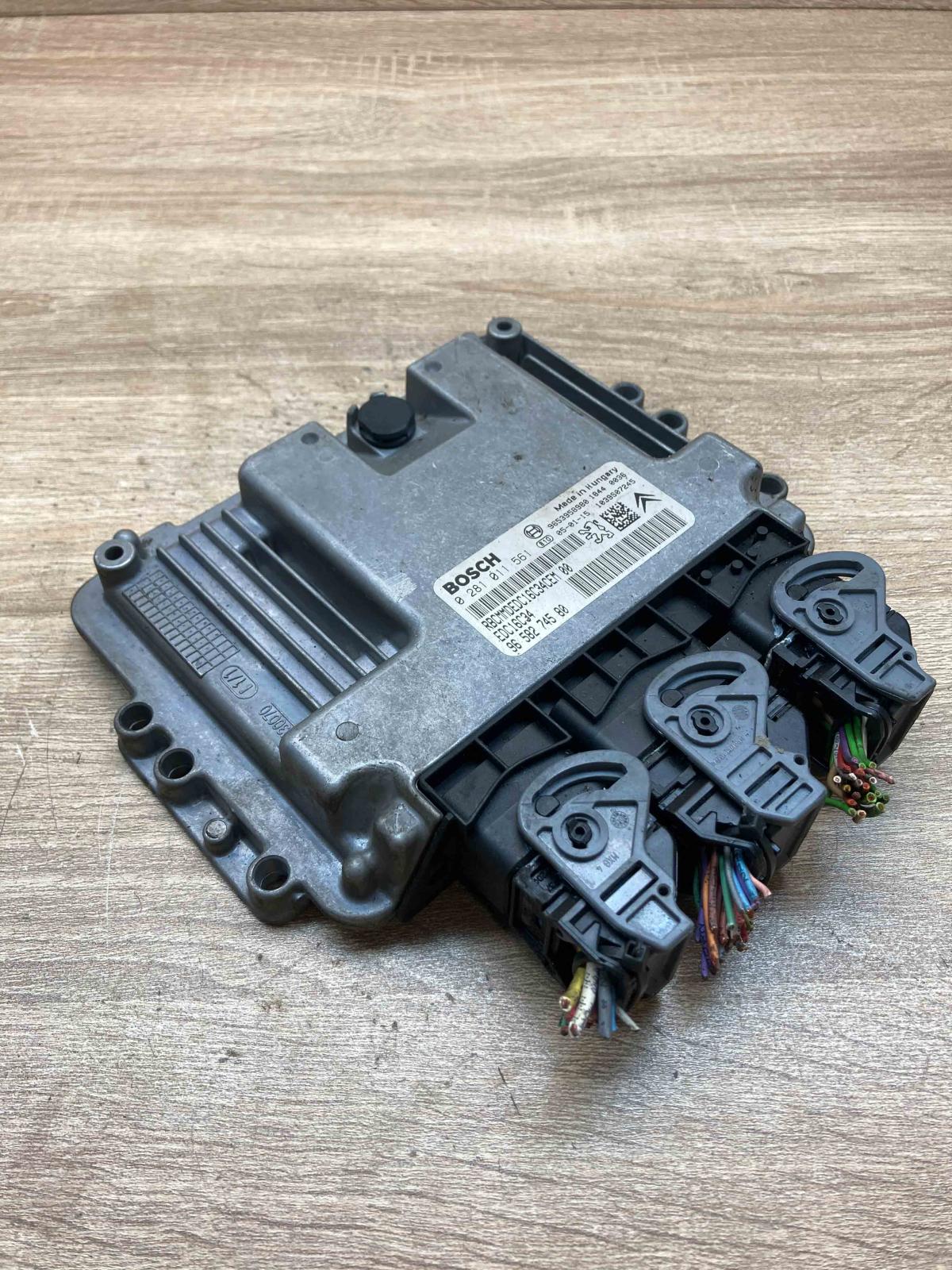 9658274580 0281011561  Engine control unit/module ECU Citroen Berlingo