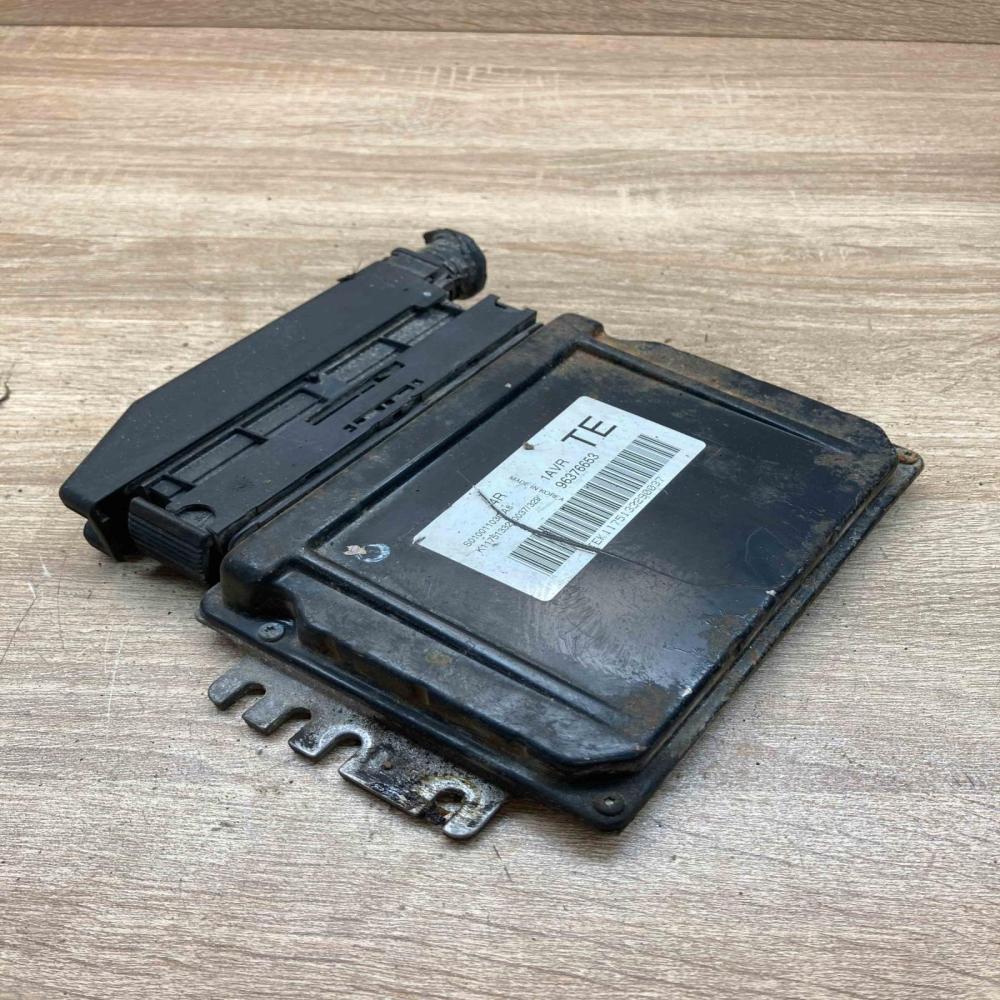 S010011038 A8 96376653 TE  Engine control unit/module ECU Chevrolet Aveo