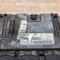 9647158080 0281010707  Engine control unit/module ECU Peugeot 206