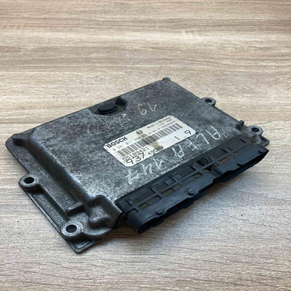 55189421 0281011488  Engine control unit/module ECU Alfa Romeo 147