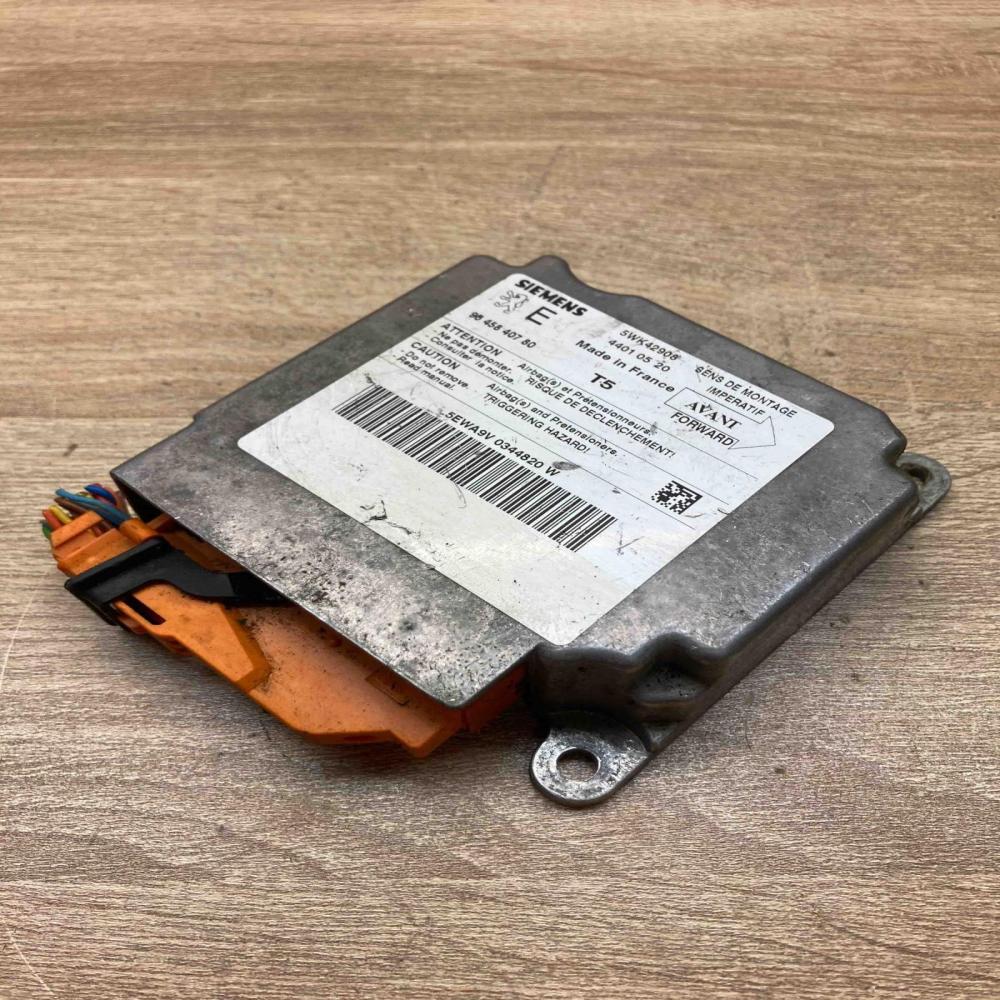 9645840780 5WK42908  Airbag control unit/module Peugeot 307